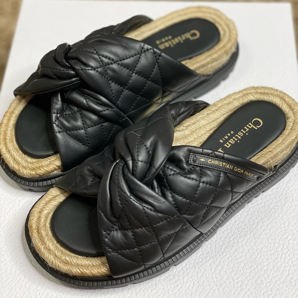 Dior Sandals women size 36.5, Authentic